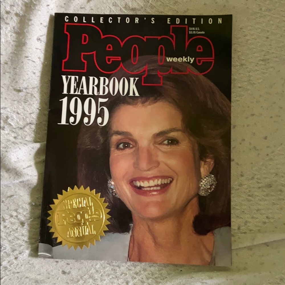1995 People Weekly yearbook Jackie Onassis on cover